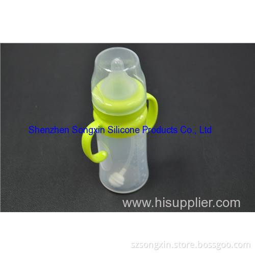 100% Food Grade Non-toxic Silicone Baby Bottle 